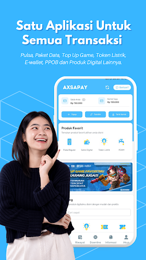Axsapay - Pulsa & Kuota Murah Screenshot 0