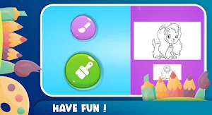 Animal Coloring Book Game Screenshot 3
