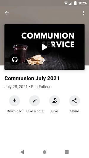 Calvary Chapel Palm Harbor Screenshot 2
