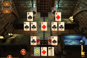 Solitaire Dungeon Escape Free Screenshot 0