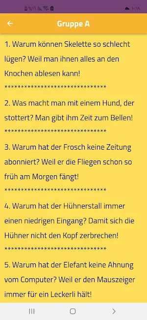 sehr lustige Witze Screenshot 2