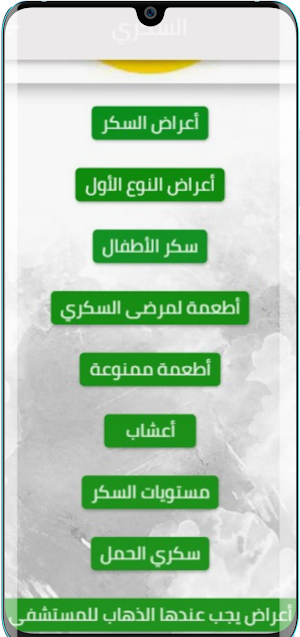 السكري Screenshot 0