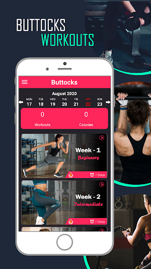 Butt Legs Workout for Buttocks Screenshot 0