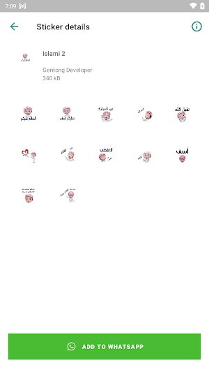 Sticker Islami - WAStickerApps Screenshot 3