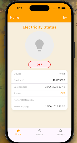 Electricity Tracker App Screenshot 0
