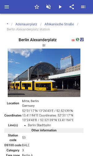 Metro stations in Berlin Screenshot 3