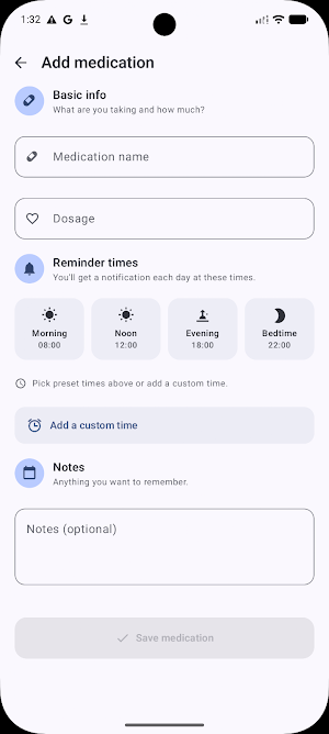 MediReminder Screenshot 2