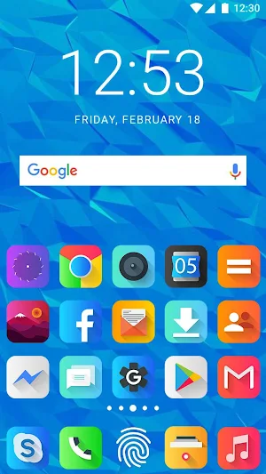 Theme for Oppo A7 Screenshot 2