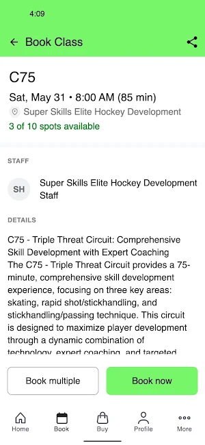 Super Skills Elite Hockey Screenshot 2