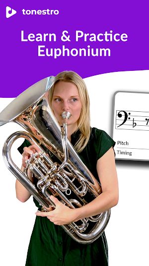 tonestro for Euphonium - practice rhythm & pitch Screenshot 0
