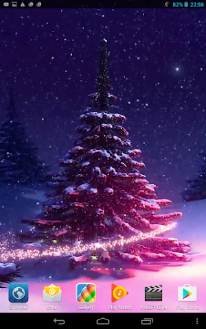 Christmas Tree Video Wallpaper Screenshot 3