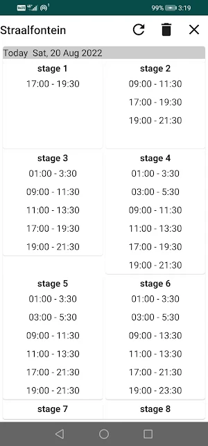 EskomWatch - load shedding app Screenshot 0