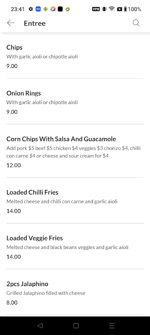 TNT Mexican Restaurant Screenshot 3