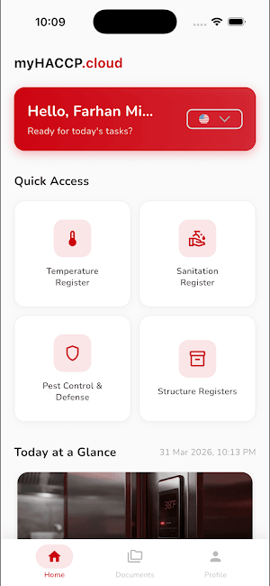 myHaccpCloud Screenshot 2