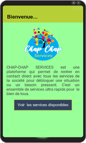 Chap-Chap Services Screenshot 0