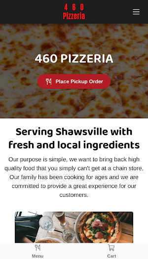 460 Pizzeria Screenshot 0