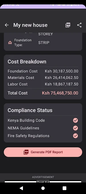 BuildCostKenya Screenshot 0