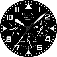 CELEST5487 Aviator Watch