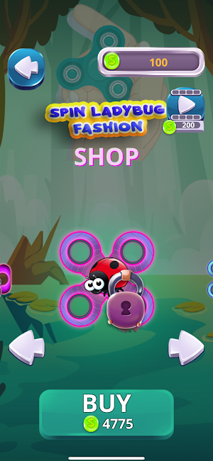 Spin Ladybug Fashion Screenshot 0
