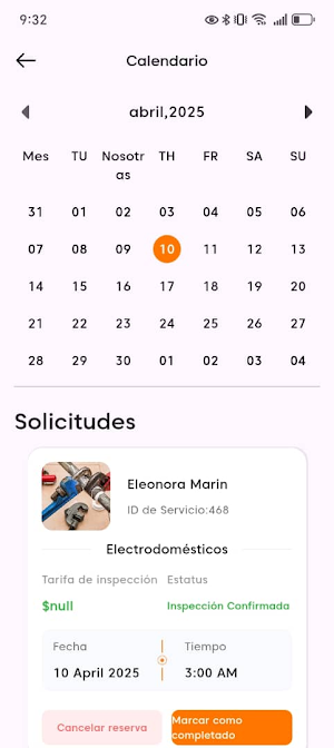 TilinerosApp Screenshot 2