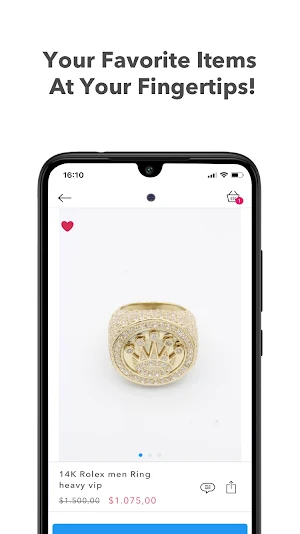 Veloz Jewelry Shop Screenshot 2