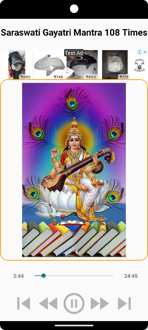 Saraswati Gayatri Mantra 108 Screenshot 3
