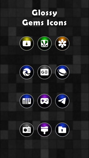 Glossy Gems Icons Screenshot 2
