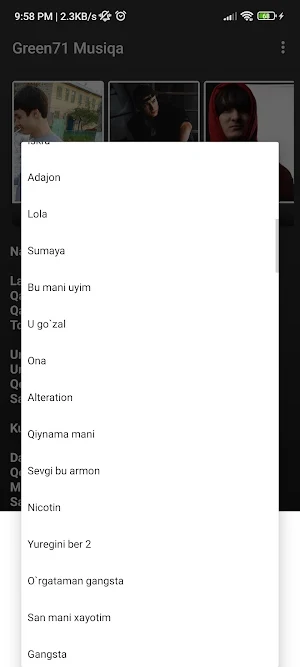 Green71 Music Screenshot 1