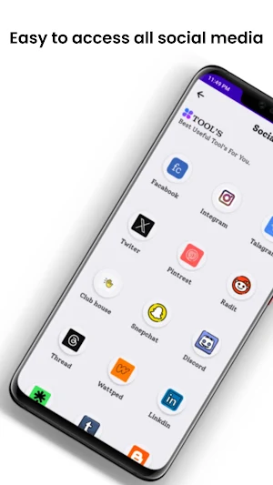All social media app Screenshot 1