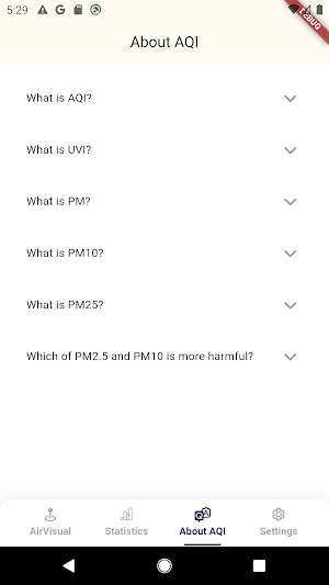 Air Quality+ Screenshot 2