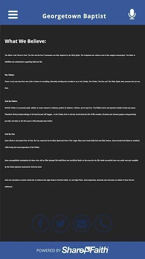 Georgetown Baptist Screenshot 3