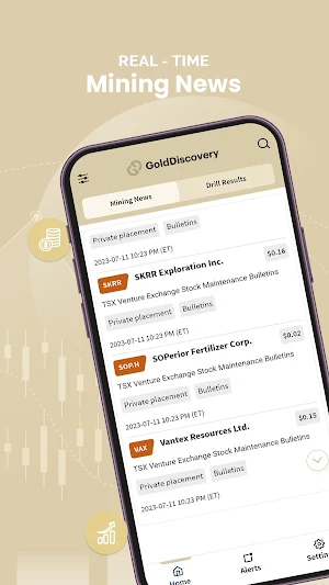 GoldDiscovery - DrillAlert Screenshot 0