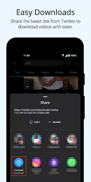 Video Downloader for Twitter Screenshot 1