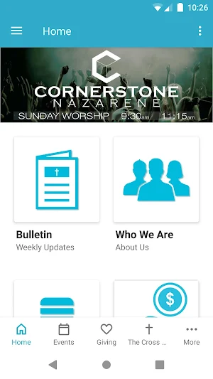 Cornerstone Nazarene Church Screenshot 0