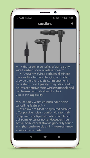 sony wired earbuds guide Screenshot 2