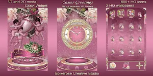Easter Greetings 3D Next Launcher theme Screenshot 0