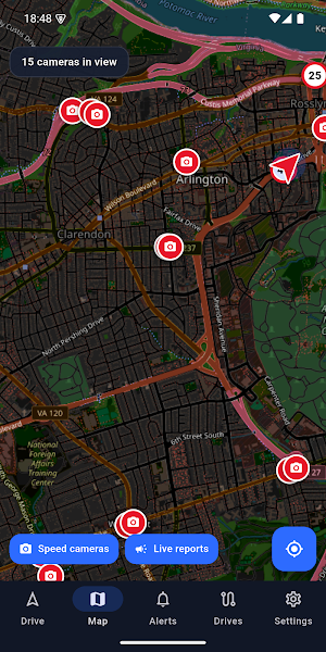 Roadspeed: Speed Camera Alert Screenshot 1