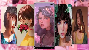 Cute Girly Wallpaper Screenshot 1