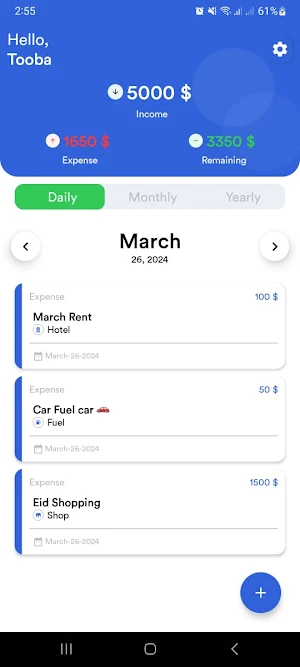 Daily Expense & Income Manager Screenshot 3
