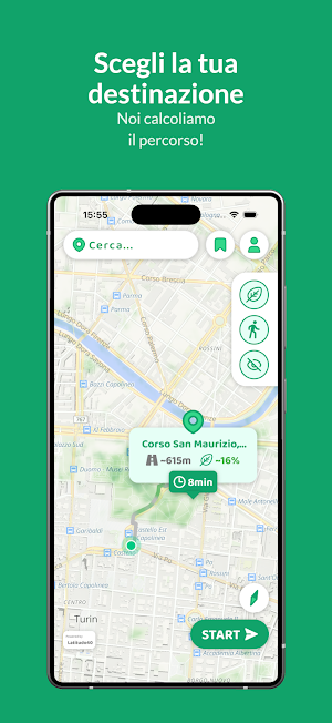 Urban Green Navigator Screenshot 1