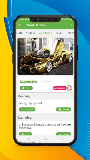 504 Words+ Videos+ Audios|آموزش لغات ضروری انگلیسی Screenshot 3