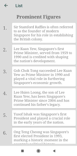 Did You Know Singapore Screenshot 2