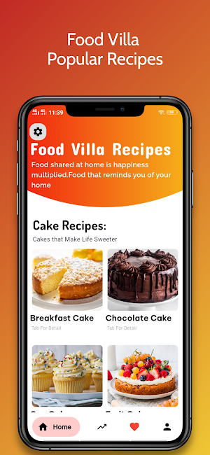 Food Villa Recipes Screenshot 0