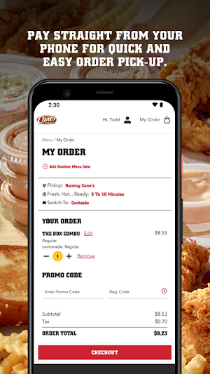 Raising Cane's Chicken Fingers Screenshot 2