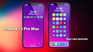 iPhone 12 Pro Max Launcher Screenshot 2
