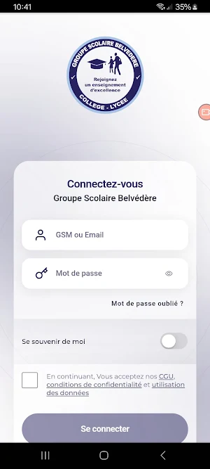 Groupe Scolaire Belvédère Screenshot 1