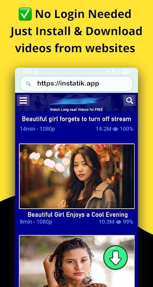 x Sexy Video Downloader Hub HD Screenshot 0