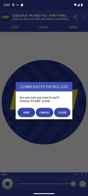 DZMM RADYO PATROL 630 Screenshot 2
