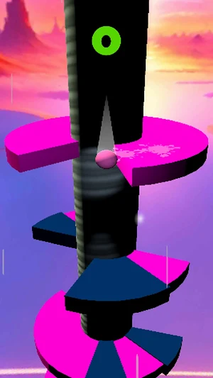 Helix Ball Jumper o Super Game Screenshot 1