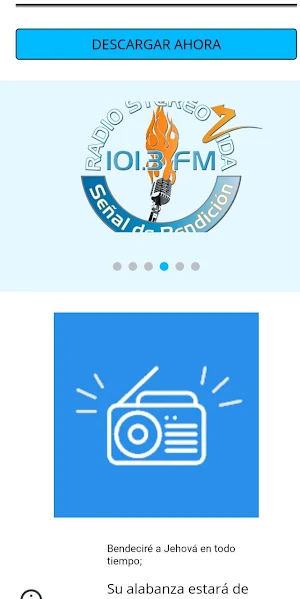 Radio Stereo Vida Screenshot 0